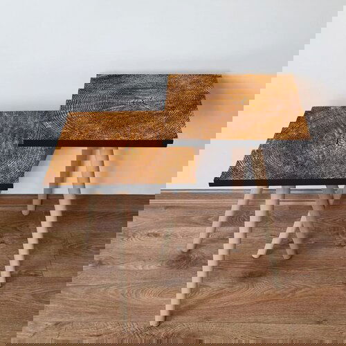 Hanah home 2Shp379 - brown brown nesting table (2 pieces) Cene
