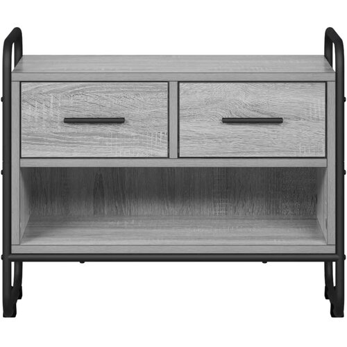  TV ormar 60 x 30 x 50 cm Siva Sonoma Konstruirano drvo - Siva Sonoma Slike