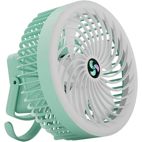 Generic USB namizni ventilator s prilagoditvijo LED Izjemno tih prenosni 3-stopenjski zmogljiv namizni ventilator, (21132716)