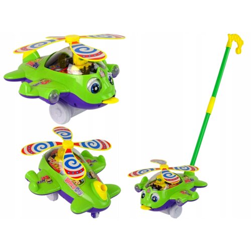  Guralica avion Bell Stick - zeleni Slike
