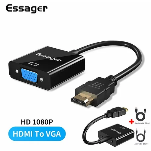  ESSAGER HDMI to VGA adapter