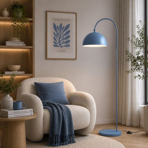 Opviq podna lampa Derya-18800-G, 1 &times; E27, plava Cene