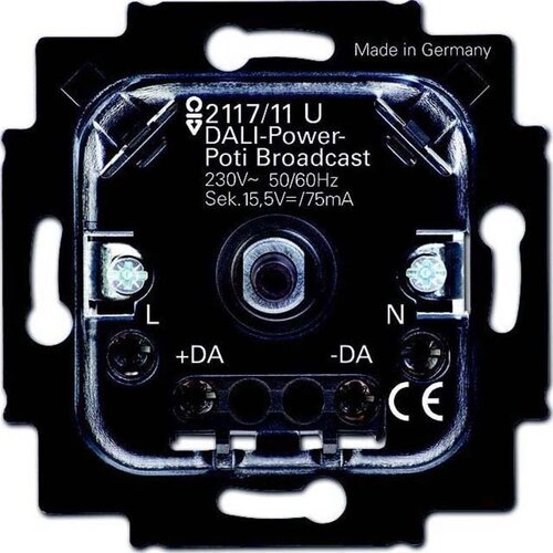 Busch-Jaeger DALI potenciometrski vložek z vgrajeno napajalno enoto 2117/11 U, (20859216) Cene