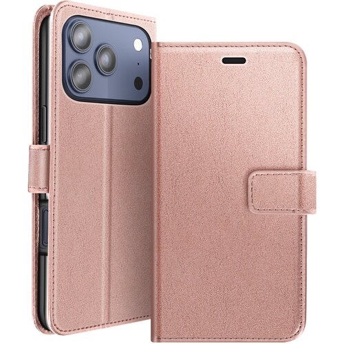 Oem Mayaxess, Denarnica za iPhone 17 Pro z zapestnim trakom in funkcijo stojala, Roza, (5000208763) Cene
