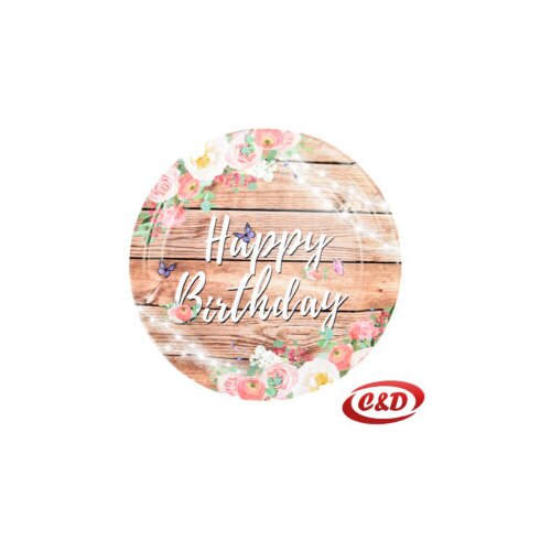 PARTY tanjuri; Happy Birthday; 10/1 Slike