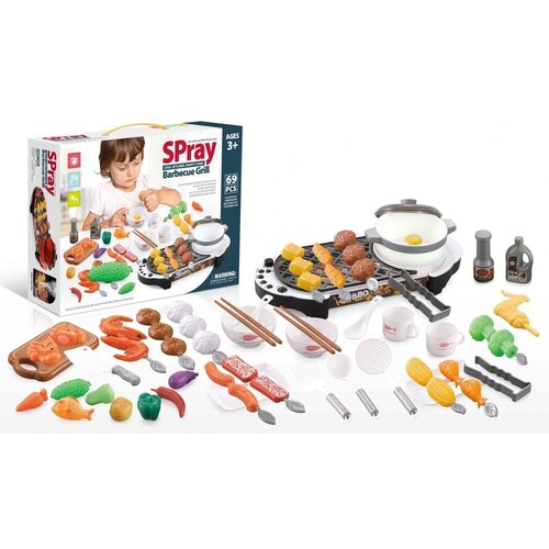 ECO TOYS mini kuhinjski roštilj za decu sa dodacima Cene