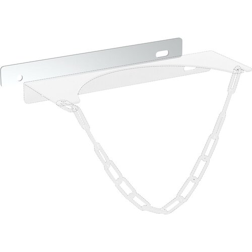 eurokraft basic Pločevina za pritrditev na mrežasto steno, za stensko držalo za plinske jeklenke s Ø maks. 140 mm, za 1 jeklenko Cene