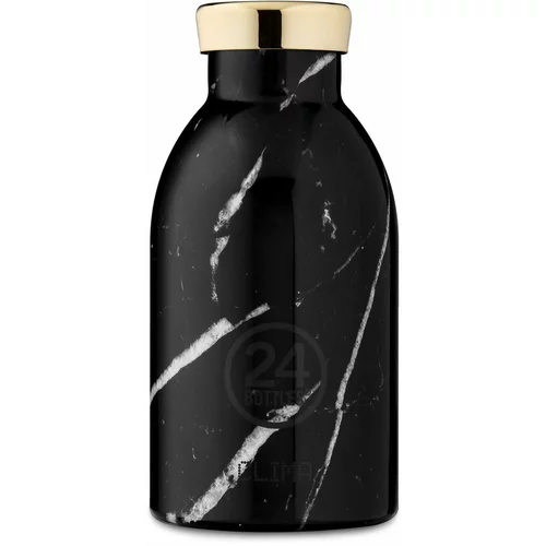24 Bottles - Termos boca Clima Black Marble 330ml