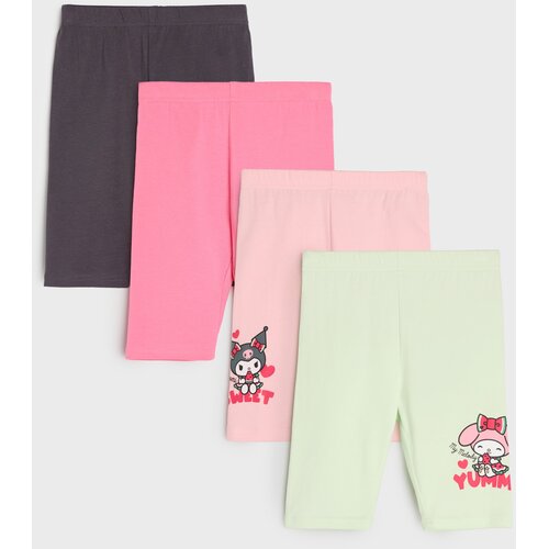 Sinsay Pamučne biciklističke kratke hlače 4 pack Hello Kitty and Friends Slike