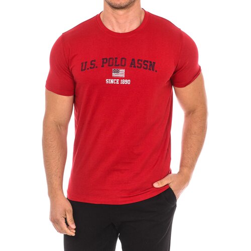U.S. Polo Assn. Majice s kratkimi rokavi 66893-256 Rdeča Cene