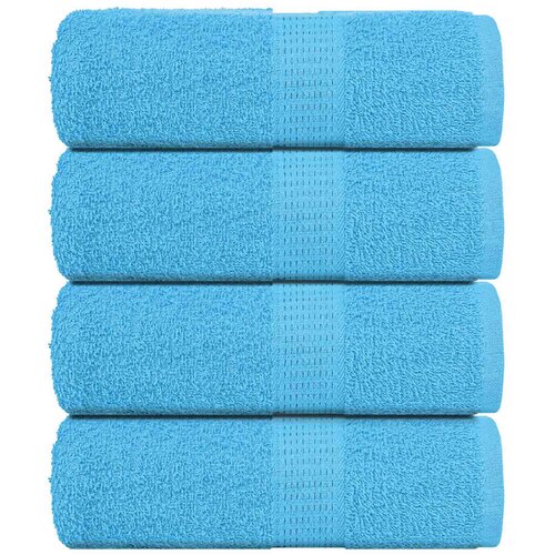 vidaXL Ručnici za pranje FROGN 4 kom. tirkizne 30x30 cm 360 g/m² - Tirkizna 30 x 30 cm 4 Cene