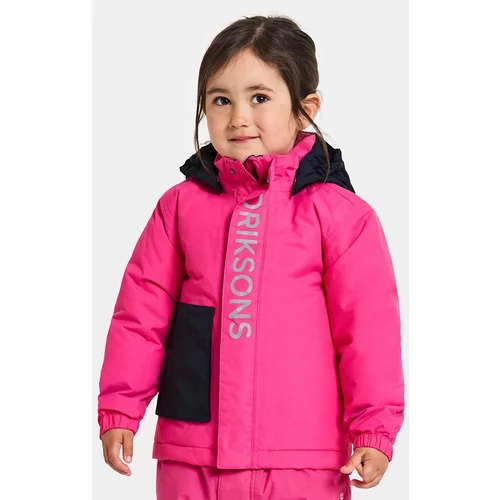 Didriksons Otroška zimska jakna RIO KIDS JKT roza barva