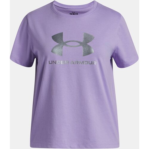 Under Armour UA G Rival Shimmer SS-PPL Girls' T-Shirt - Girls Cijene