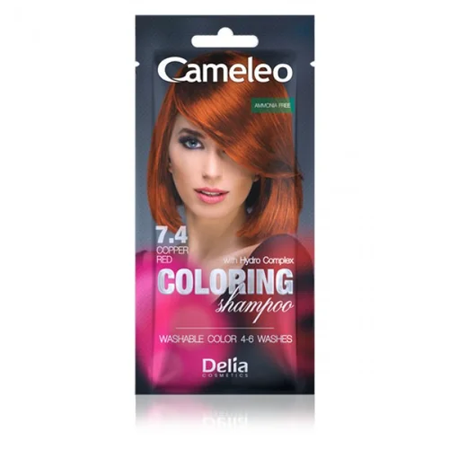 Delia Kolor šampon za kosu CAMELEO - bez amonijaka 7.4