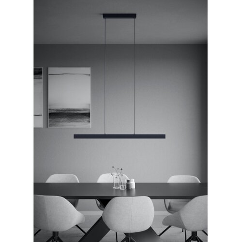 Eglo 390368 - led prigu&amp;scaron;iva luster na sajli montebuono LED/20W/230V 3000K crna Slike
