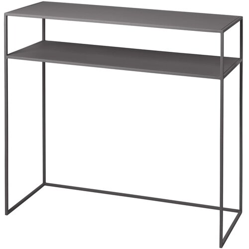 Blomus Tamno sivi metalni pomoćni stol 800x85 cm Fera – Cijene