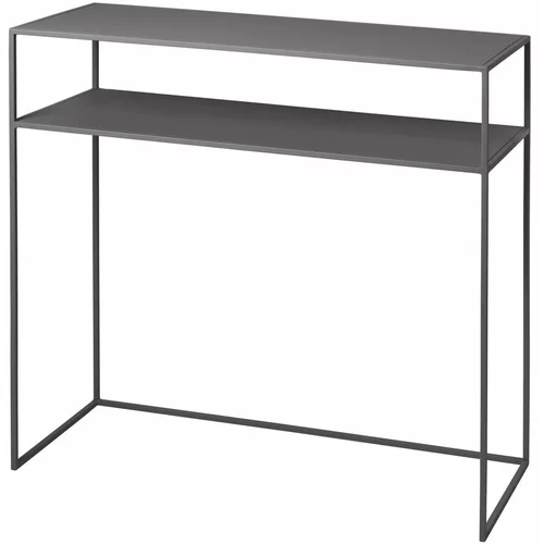 Blomus Tamno sivi metalni pomoćni stol 800x85 cm Fera –