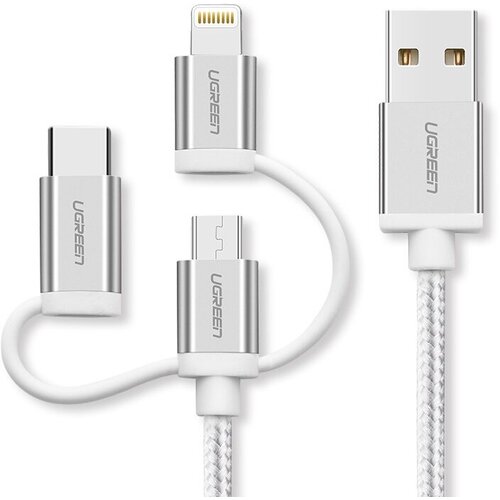 Ugreen 3-in-1 USB2.0-A Multifunction Cable Cene
