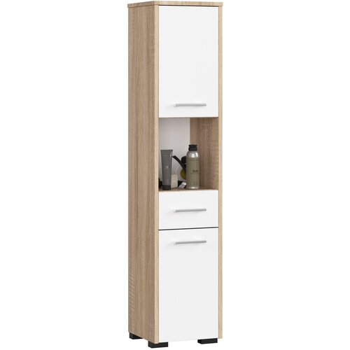 AKORD KOPALNIŠKI OMARICA FIN KOLONA 30 2D 1SZ 1W 140cm SONOMA / BELE, (21713964) Cene