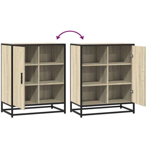 VidaXL Komoda sonoma hrast 62x35x76 cm izrađeno drvo Slike