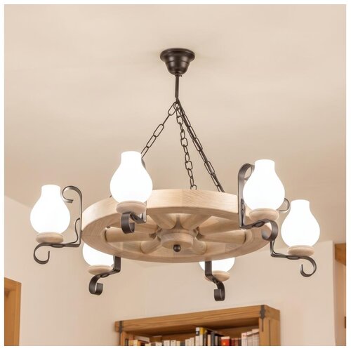 Brilagi Luster na lancu ROATA 6xE14/40W/230V hrast Cene