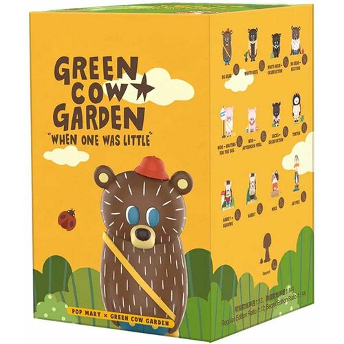Pop Mart figura - Green Cow Garden When One Was Little Series Blind Box Slike