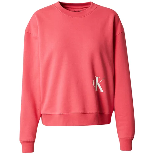 Calvin Klein Jeans Majica roza / bela