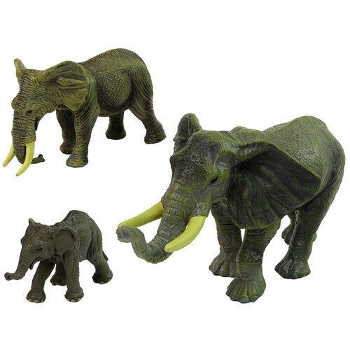 Lean Toys set figur afri&amp;scaron;kih slonov, tigrov, divjih živali lea Slike