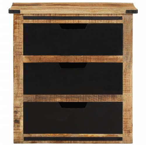 Maison Chic Komoda - Predalnik s 3 predali 55x35x60 cm trden mangov les, (21720461) Slike