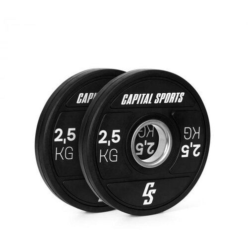 Capital Sports Elongate 2020, koluti, 2 x 2,5 kg, trda guma, 50,4 mm Slike