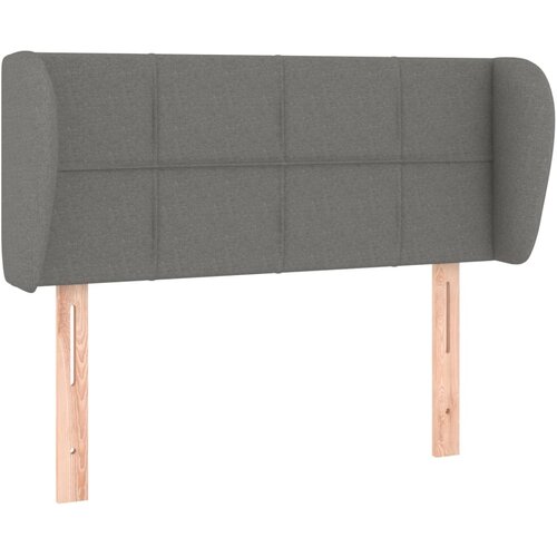 Maison Chic vzglavna omarica - nočna omarica - posteljna omarica z u&scaron;esi temno sivo 103x23x78/88 cm blago, (21711107) Cene