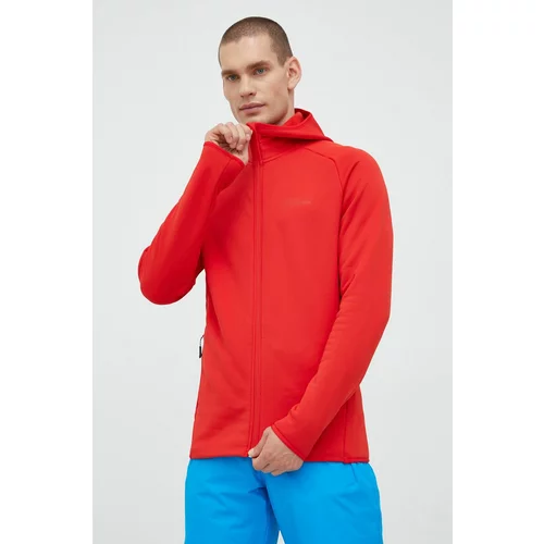 Jack Wolfskin Športni pulover Baiselberg moški, rdeča barva