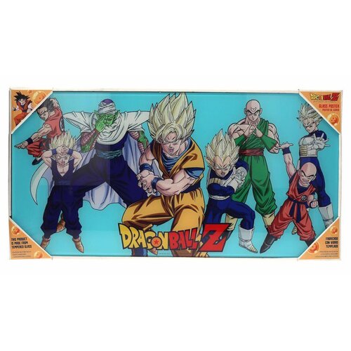 Dragon Ball Stakleni poster Heroes, 60 x 30 cm Cene