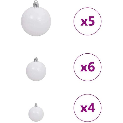 VidaXL Umjetno božićno drvce s stalakom Zelena 150 cm PE i PVC Slike