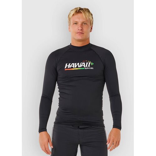 Rip Curl Hawaii Gritty UPF Per Longsleeve Lycra black Cene