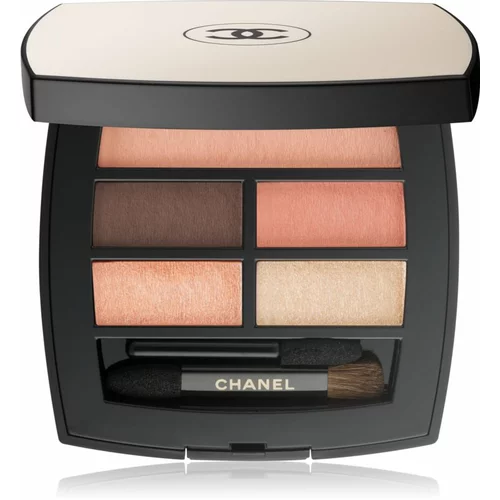 Chanel les beiges healthy glow natural senčila za oči z naravnimi toni 4,5 g odtenek warm