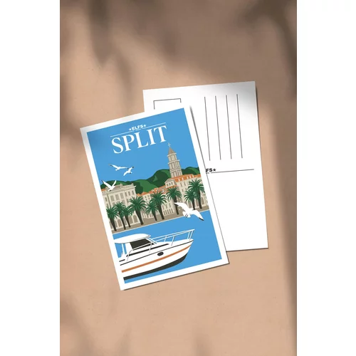 ELFS razglednica split