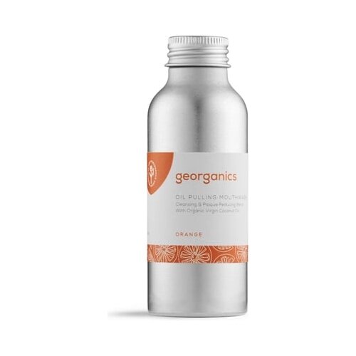 Georganics oilpulling Mouthwash Sweet Orange - 100 ml Slike