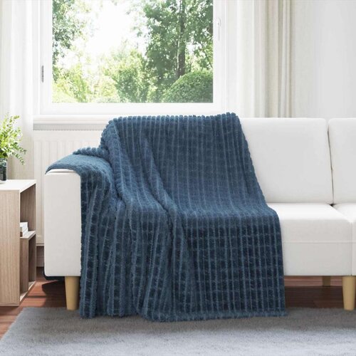  Odeja Temno modra 200 x 150 cm Flis, (5000288297) Cene