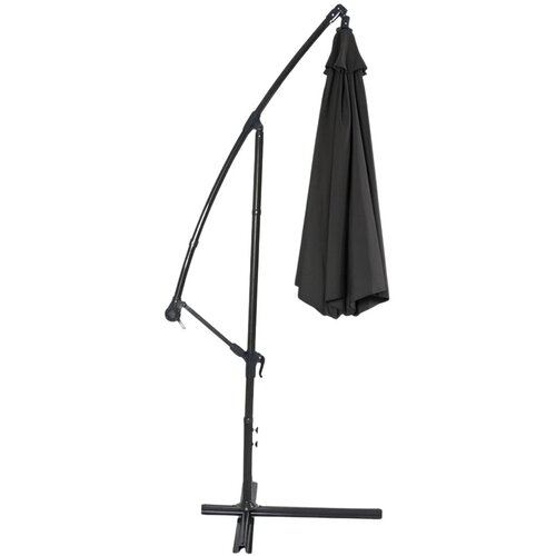  Vrtni suncobran s podesivim nagibom 350 x 250cm - antracit Slike