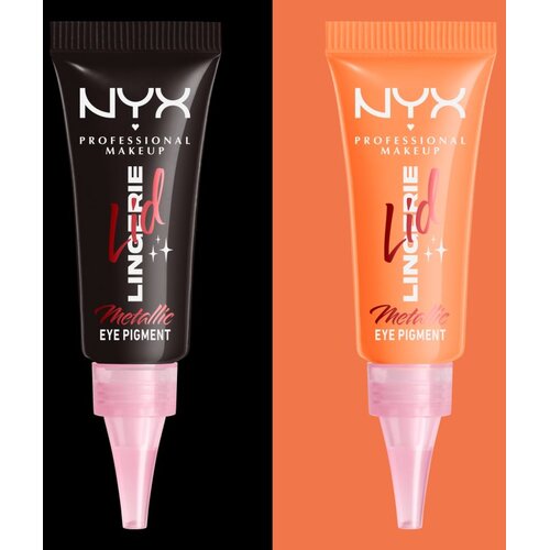 NYX Professional Makeup Lid Lingerie kremasto sjenilo za oči nijansa Gothic Garter 6 ml Slike