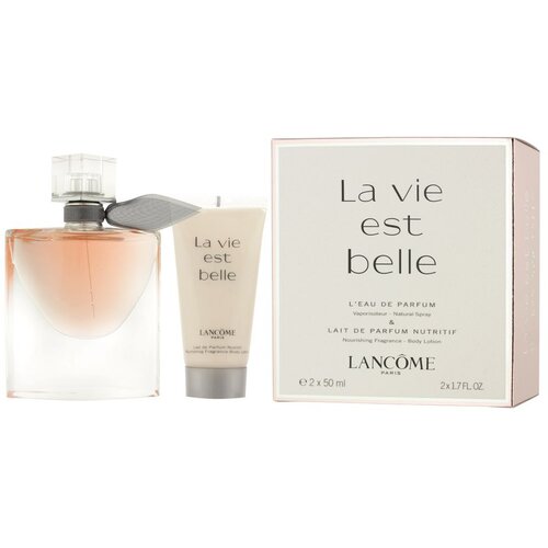 Lanc&amp;ocirc;me la Vie Est Belle darovni set parfemska voda 50 ml + losion za tijelo 50 ml za žene Slike