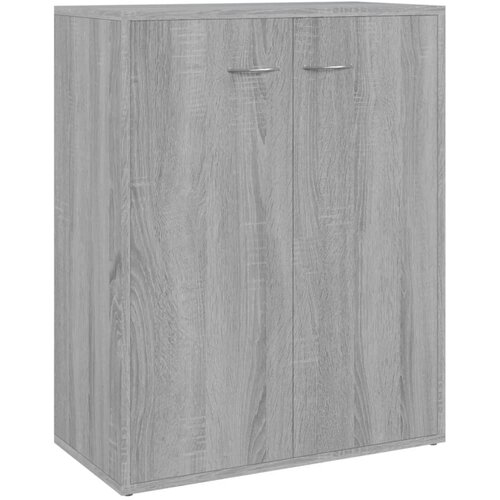 Maison Chic Komoda - Predalnik siva sonoma 60x30x75 cm inženirski les, (21717376) Cene