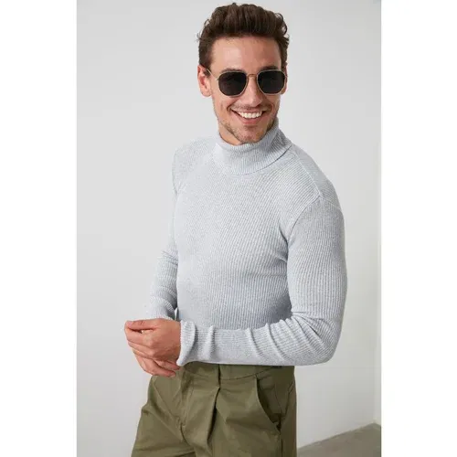 Trendyol Muška dolčevita Knitwear