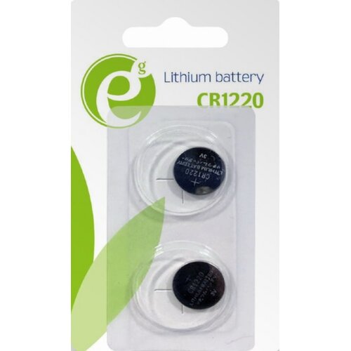 Gembird EG-BA-CR1220-01 ENERGENIE CR1220 Lithium button cell battery 3V PAK2 (cena po kom.) Slike