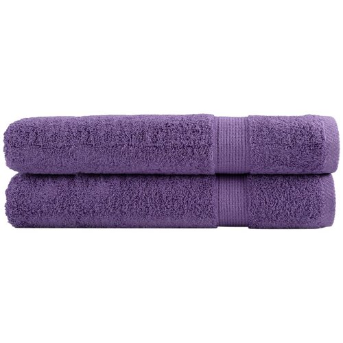 Furnova Premium brisače SOLUND 2kos vijolična 100x200 cm 600 g/m2, (21916463) Slike