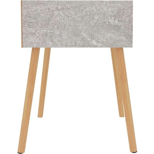 VidaXL noćni ormarić siva boja betona 40 x 40 x 56 cm od iverice Slike
