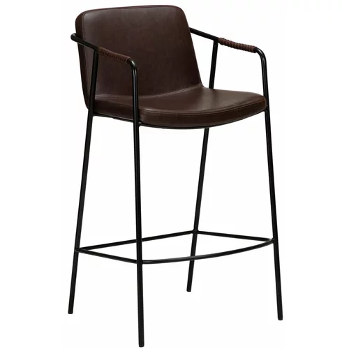 DAN-FORM Denmark Temno rjav barski stol iz umetnega usnja DAN-FORM Denmark Boto, višina 105 cm