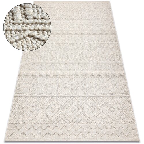 RugsX Preproge Preproga JERSEY 19234 krem - Rombov, strukturna, 240x330 cm Bež Cene