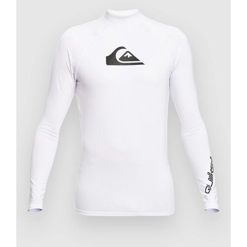 Quiksilver All Time Longsleeve Lycra white Cene